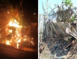Polsek Sorong Barat Tindaklanjuti Laporan Kebakaran di Jalan Puncak Arfak