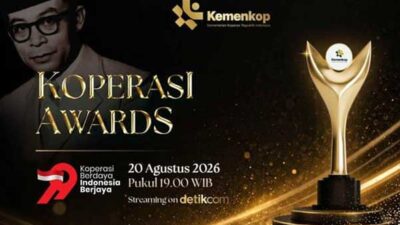 Mimika Bakal Diganjar 2 Penghargaan Sekaligus di Ajang Koperasi Awards 2026 14 Koperasi Award 2026