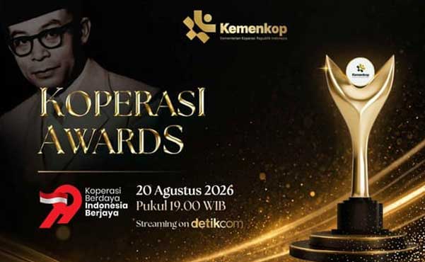 Mimika Bakal Diganjar 2 Penghargaan Sekaligus di Ajang Koperasi Awards 2026 1 Koperasi Award 2026