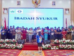 Begini Pesan dan Ajakan Gubernur di Ibadah Syukur LPPD Papua Tengah