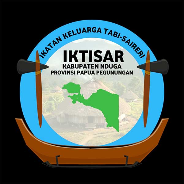 Kini, Anak Muda Pimpin Ikatan Keluarga Tabi Saireri di Nduga 2 Logo Iktisar tabi Saireri Nduga