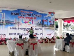 Semarak HUT ke 451, KORMI Ambon Gelar Lomba Anti-Bullying dan Sosialisasi Posyandu