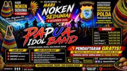 Ditbinmas Polda PBD Gelar Papua Idol Band 2026 Sambut Hari Noken Sedunia