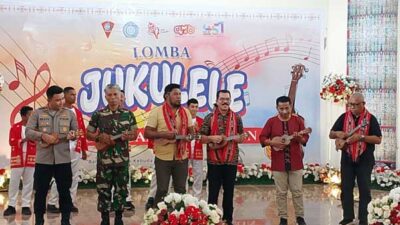 Lomba Jukulele Teluk Ambon Jadi Penutup, Siapkan Talenta Terbaik ke Tingkat Kota 16 Lomba Jukulele Teluk Ambon