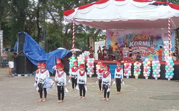 Lomba Tari Kreasi Nusantara HUT 451 RI TK Proskurnium