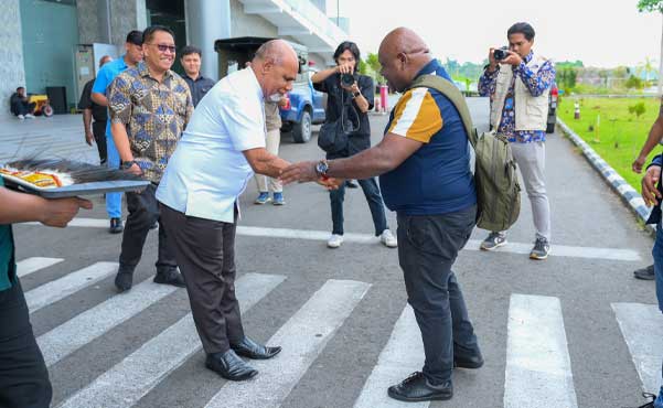 Menteri HAM Kunker ke Papua Tengah, Dijadwalkan Hadiri Upacara HUT ke 81 RI 1 Menteri HAM kunker ke Papua Tengah