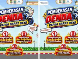 Pemprov PBD Hapus Denda Pajak Kendaraan, Warga Diminta Manfaatkan Kesempatan