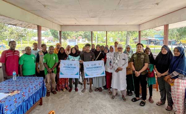 Tingkatkan Kesejahteraan Warga, YBM PLN Salurkan Beasiswa-Modal Usaha di Sarmi 3 PLN Bantuan di Sarmi3