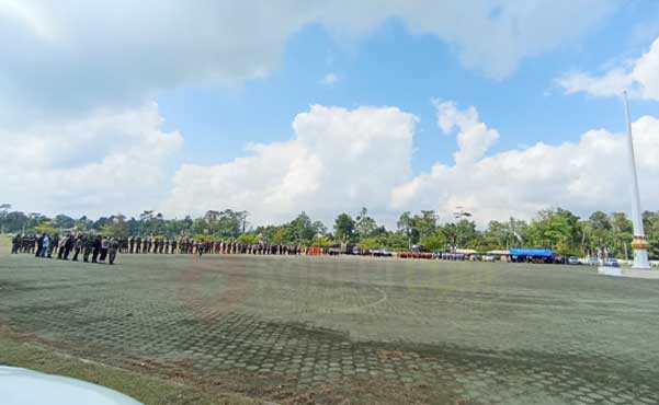 Paskibra Mimika HUT ke 81 RI