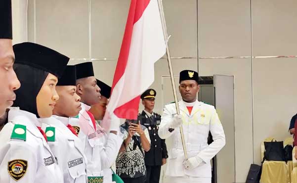35 Paskibra PBD Resmi Dikukuhkan, Pesan Gubernur: Laksanakan Tugas Mulia Ini 2 Paskibra PBD 2026 Dikukuhkan2