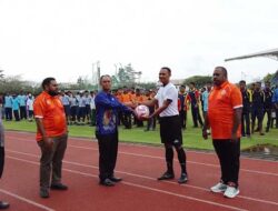 Gelar Turnamen Sepak Bola Pelajar SMP-SMA/SMK Mimika, Ini Harapan Pemda