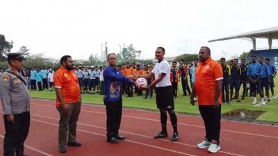 Gelar Turnamen Sepak Bola Pelajar SMP-SMA/SMK Mimika, Ini Harapan Pemda 14 Pemda Mimika Gelar Turnamen Spkbola Pelajar SMP SMA