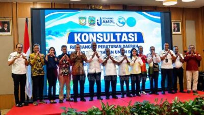 Target Kelembagaan Perumdam Tuntas 2026, Operasional Profesional Mulai 2027 14 Pemkab Mimika Konsultasi Ranperda Perumda Air Limbah