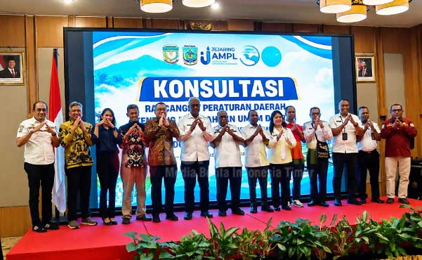 Pemkab Mimika Konsultasi Ranperda Perumda Air Limbah