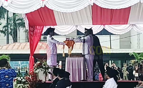 Peringatan HUT ke 81 RI di Kota Sorong Berlangsung Khidmat dan Tertib 1 Pemkot Sorong HUT RI 81
