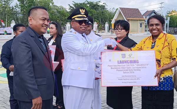 Pemkot Sorong Luncurkan Infrastruktu Jaringan Smart Ciy