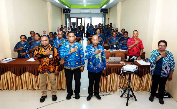 Bimtek TPK Papua Tengah Perkuat Pendampingan Keluarga Berbasis Data 2 Pemprov PT Bimtek TPK2