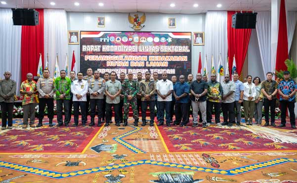 Papua Tengah Perkuat Penanganan Karhutla, 8 Pemda Diminta Bentuk Satgas hingga Kampung 3 Pemprov PT Fokus Atasi Karhutla3