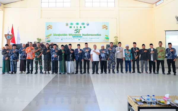 Milad ke 51 MUI, Pemprov Papua Tengah Dorong Persatuan Umat-Penguatan Moderasi Beragama 2 Pemprov PT Milad ke 51 MUI2