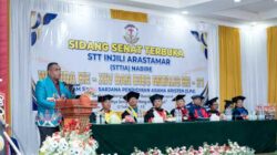 Pesan Penting Gubernur Papua Tengah di Momen Wisuda STT Injili Arastamar Nabire 3 Pemprov PT Wisuda STT Injili Arastamar Nabire