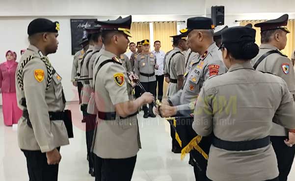 Pimpin Sertijab Jajarannya, Kapolda PBD Tekankan Ini ke Pejabat Baru 2 Polda PBD Sertijab 2 PJU 5 Kapolres2
