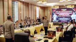 Polda Papua Tengah Evaluasi 1.755 Gangguan Kamtibmas Semester I, Ini Rinciannya 3 Polda Papua Tengah Anev 1755 Gangguan Kamtibmas