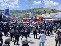 1.432 Personel Sukses Amankan Aksi Unjuk Rasa, Kota Jayapura Aman dan Kondusif