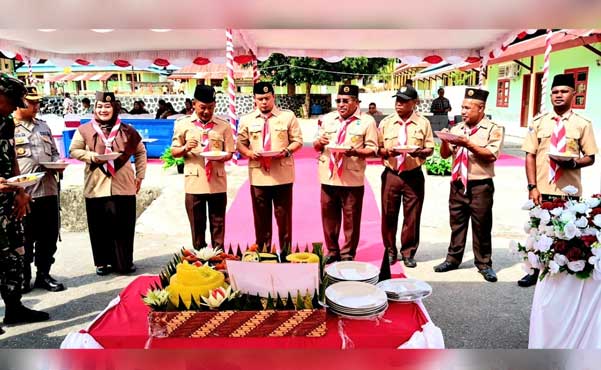 Rayakan HUT ke 62, Pramuka Teluk Wondama Dorong Semangat Kebersamaan 1 Pramuka Teluk Wondama HUT ke 65 Ger Pramuka