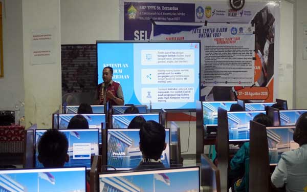 Hari Kedua: 228 ASN Ikuti Profiling di SMP Santo Bernardus Timika 1 Profing ASN Mimika 2026 Hari Kedua