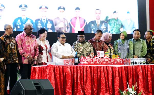 Resepsi Kenegaraan HUT RI di Mimika