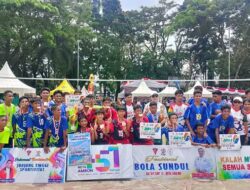 SMPN 14 Ambon Juarai Bola Sundul Sambut HUT Kota ke 451 Tahun