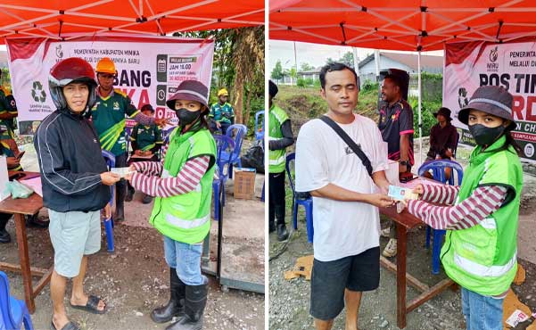 Hari Pertama: 17 Ton Challenge Tembus 2 Ton! Warga Mimika Baru Raup Jutaan Rupiah 1 Sampah Terjual 2 Ton