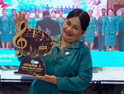 PKK Mimika Baru Sukses Ukir Prestasi, Juara I Lomba Paduan Suara Sambut HUT ke 81 RI