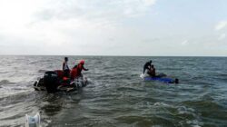 Speed Boat Muat 1 Ton Mangga Tenggelam di Perairan Manasari, Nahkoda Selamat 2 Tim SAR Timika Selamatkan Nahkoda