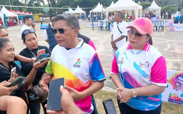 Semarak HUT ke 451 Ambon, Begini Pesan Penting Wali Kota Bodewin 1 Walkot BW Lomba KORMI Kota Ambon