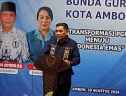 PGRI Harus Jadi Mitra Strategis Pemkot Ambon Perjuangkan Kepentingan Guru