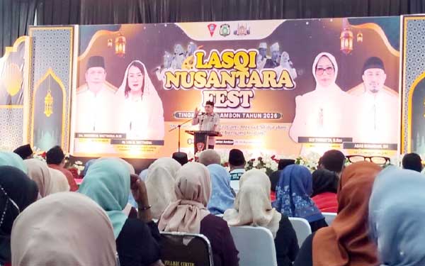 LASQI Nusantara Fest Kota Ambon 2026 Resmi Digelar, Ini Harapan Wattimena 2 Walkot BW Pembukaan LASQI Nusantara Fest Tingkat Kota Ambon 2026