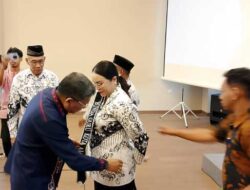 PGRI Kota Gelar Konferensi Kerja I, Kukuhkan Lisa Wattimena Jadi Bunda Guru Ambon