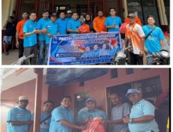 DPW Gelora Papua Peduli Korban Kebakaran di Mandala Jayapura