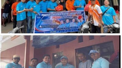 DPW Gelora Papua Peduli Korban Kebakaran di Mandala Jayapura 14 1788346119503