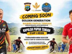 Kapolda Papua Tengah Cup I: Panggung Talenta Muda Unjuk Bakat