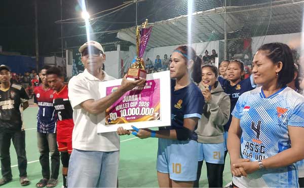 Alimudin Kolatlena Juara Putri Voli Wallet Cup 2026