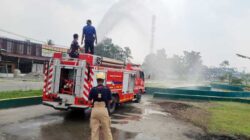 Bupati Mimika Perintahkan Jajaran Tangani Asap dan Debu, Begini Respon BPBD 2 BPBD Mimika Tangani Asap dan Debu