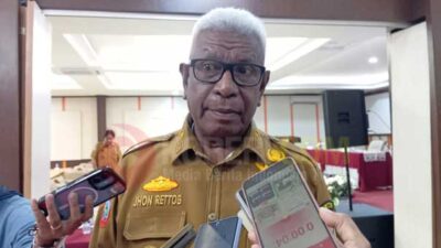 Bundaran Harmoni Disiapkan Jadi Ikon Baru-Pusat Aktivitas Warga Timika 15 Bupati JR Bundaran Harmoni