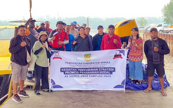 Siap Dikembangkan, DPMPTSP Mimika Petakan Potensi Wisata Pantai Ipaya
