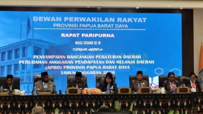 DPRP PBD- OPD Mitra Matangkan Hearing, Penetapan APBD-P Dijadwalkan Pekan Ini 14 DPRP PBD Matangkan Hearing dgn OPD