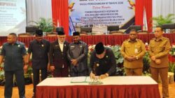 DPRP-Pemprov Papua Barat Teken KUA-PPAS Perubahan APBD 2026