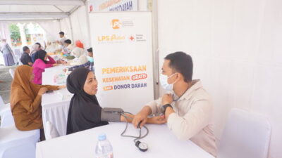HUT ke-21, LPS Road Show Pemeriksaan Kesehatan Gratis dan Donor Darah di 5 Daerah Sulsel 14 DSC05517 1