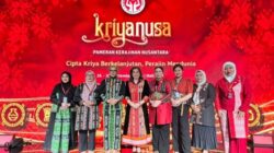 Lisa Wattimena Dampingi Ketua Dekranasda Maluku Hadiri Pameran Kriyanusa 2026