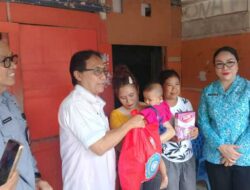 Lisa Wattimena dan BKKBN Bergerak, 8 Anak Berisiko Stunting Dapat Bantuan.